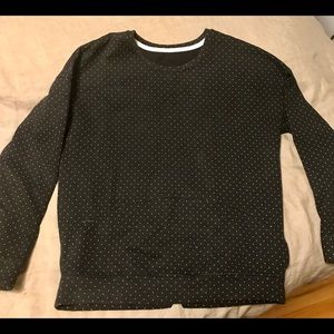 Comfiest lululemon fleece polka dot sweatshirt